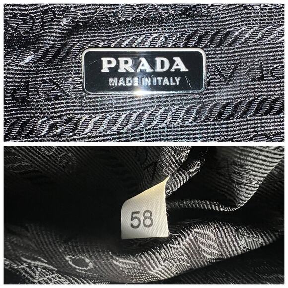 Prada Bronze Detail Pochette Bag - Picture 7 of 8